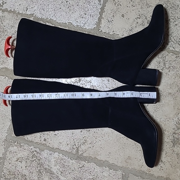 INC International Concepts Radella Wide-Calf Suede Boots Size 9.5 - Picture 7 of 12